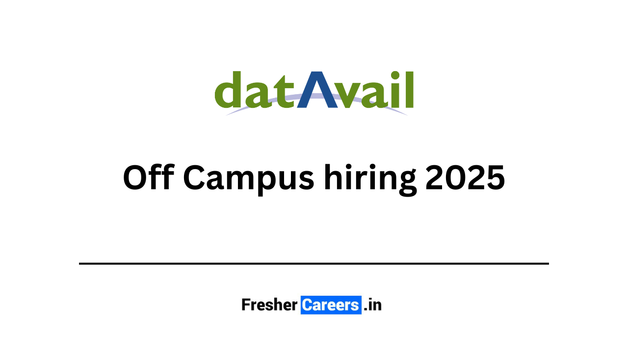 datavail Off Campus hiring 2025