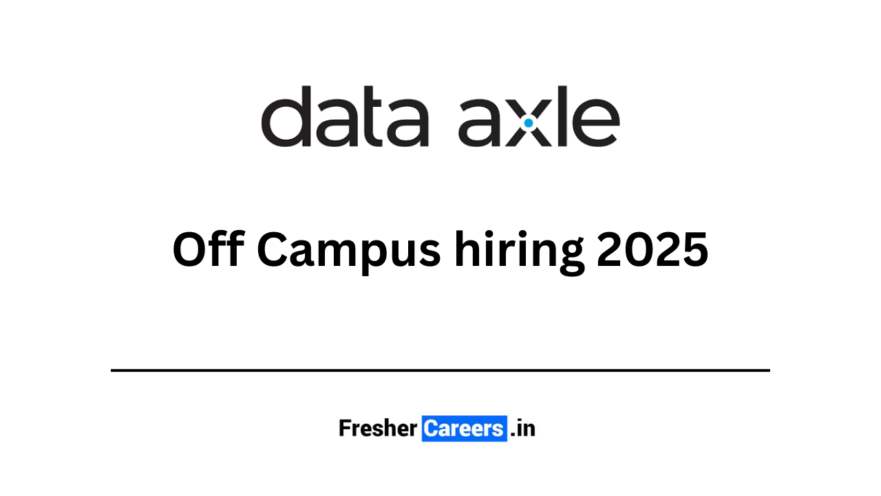 data axle Off Campus hiring 2025