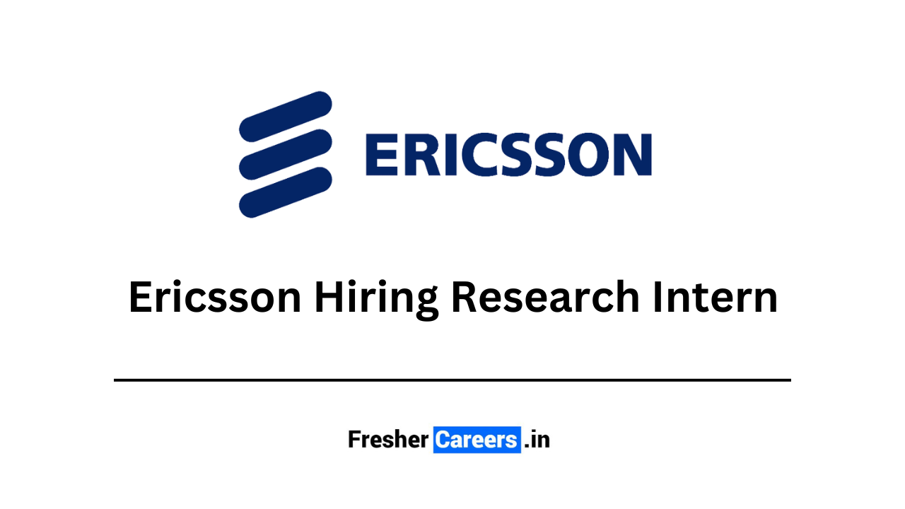 Ericsson Internship