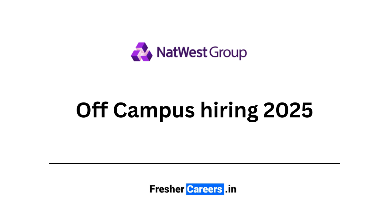 natwest Off Campus hiring 2025