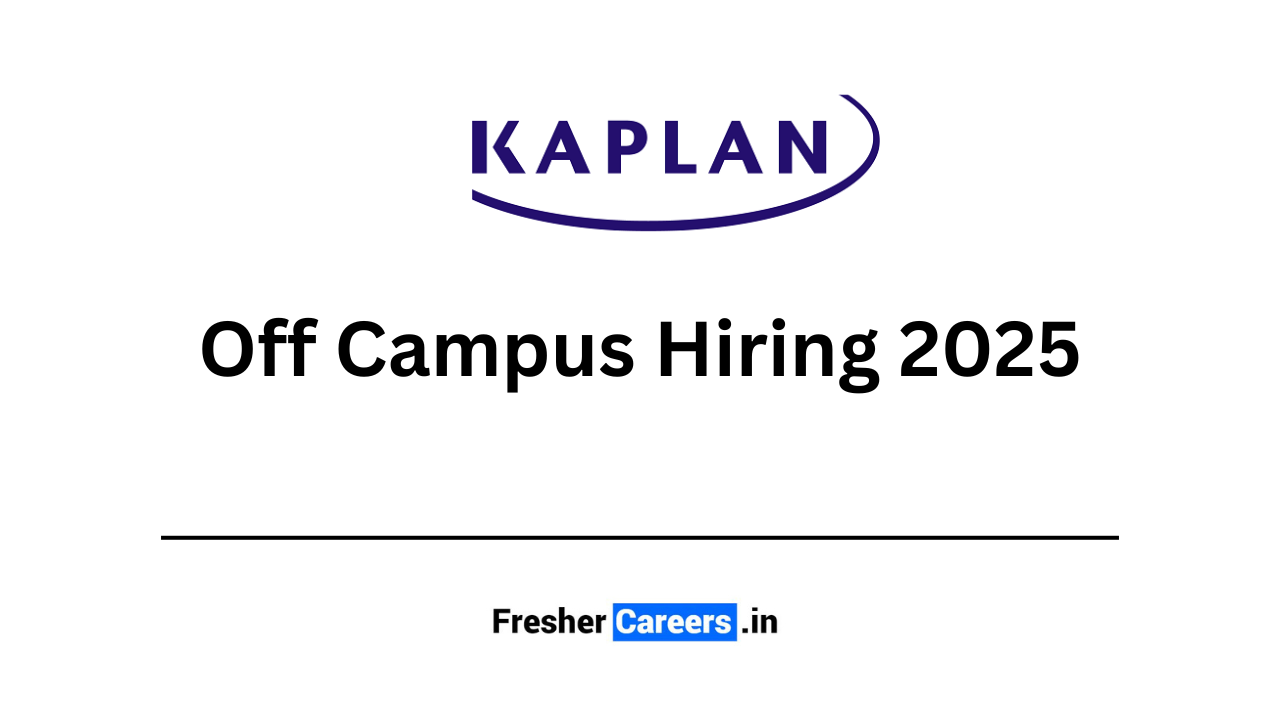 kaplan off campus hiring 2025