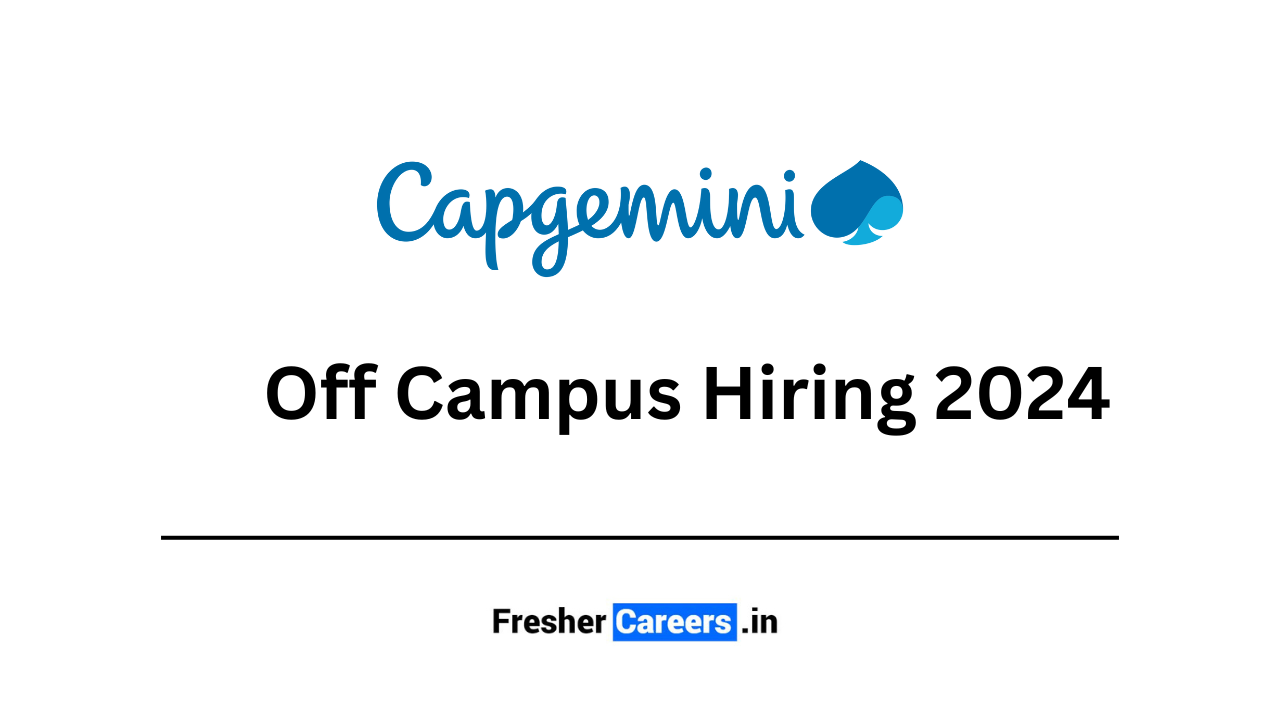 Capgemini offcampus 2024