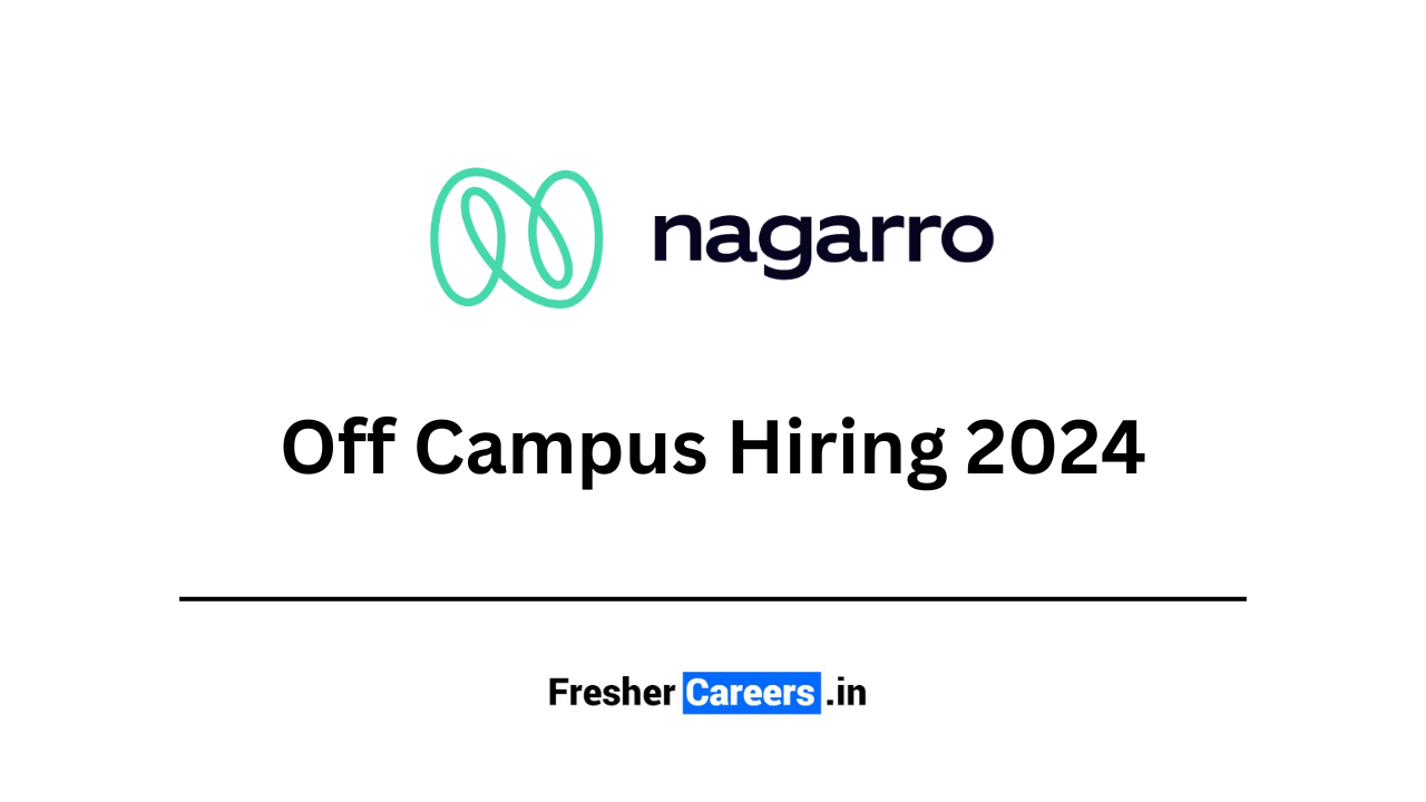 Nagarro Off Campus Hiring 2024