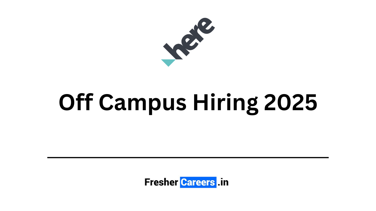 here off campus hiring 2025