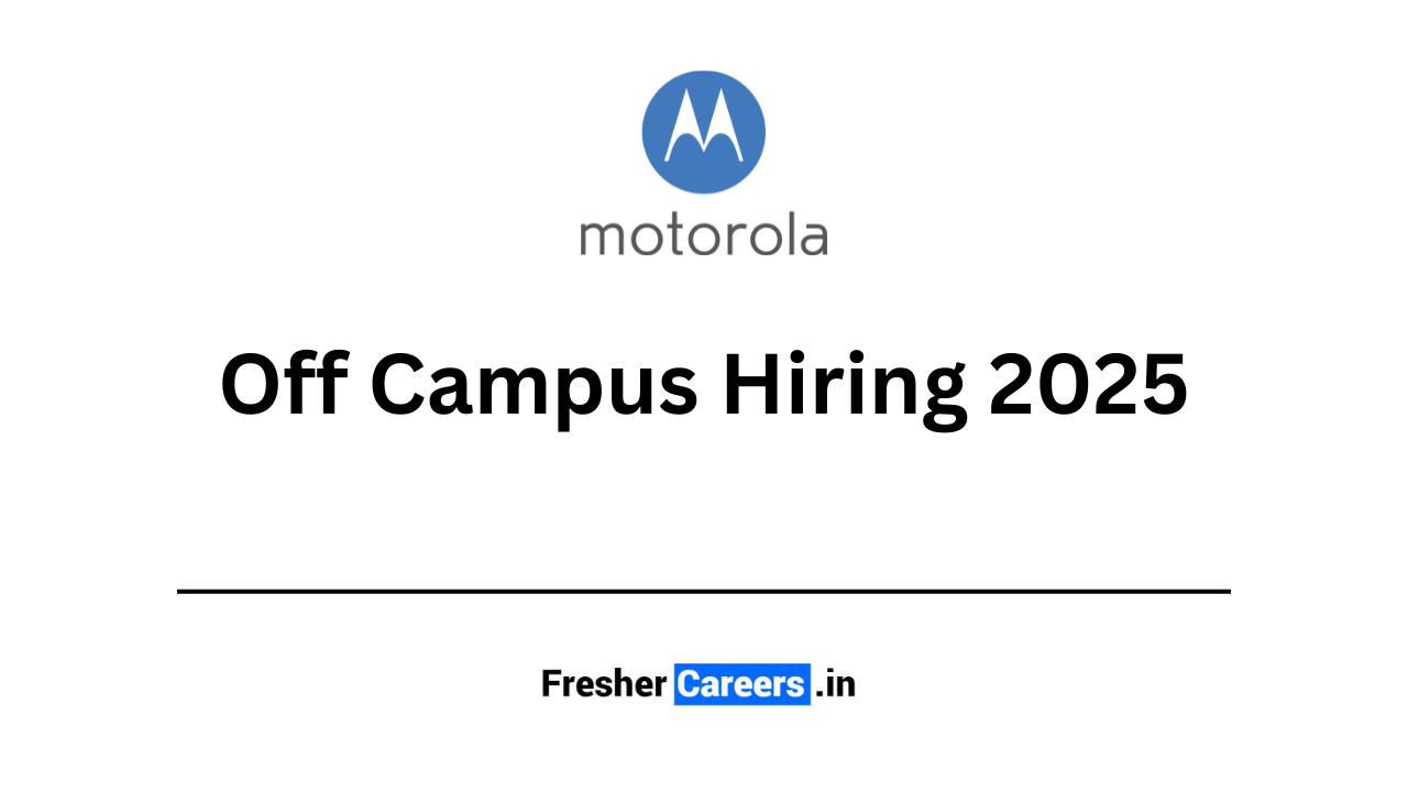 motorola off campus hiring 2025