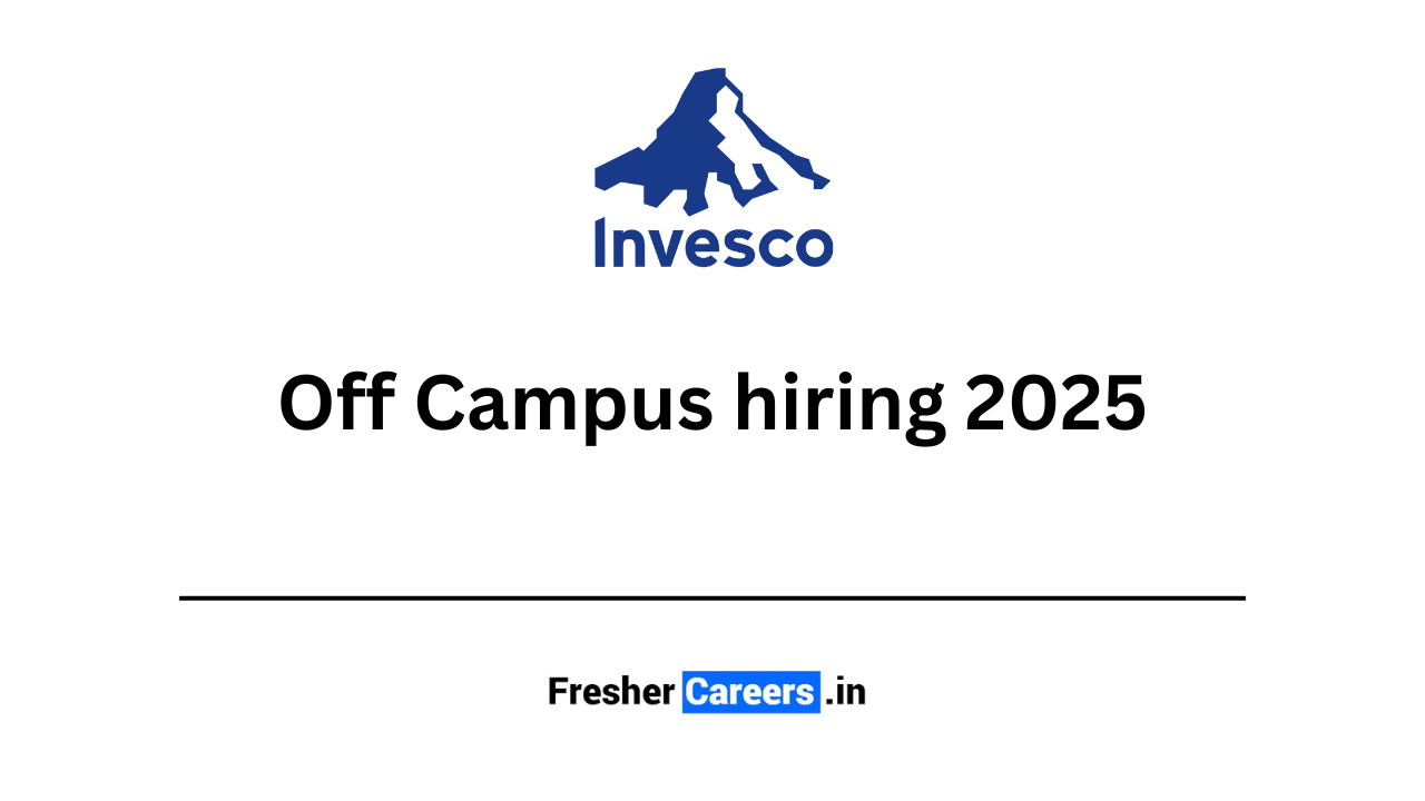 Invesco Off Campus hiring 2025