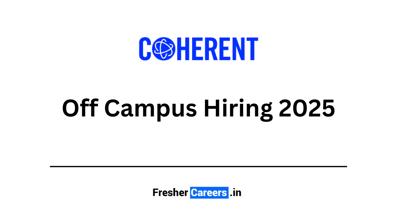 coherent off campus hiring 2025