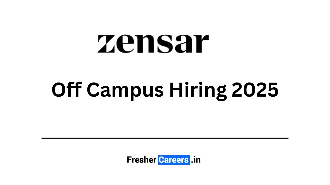 zensar off campus hiring 2025